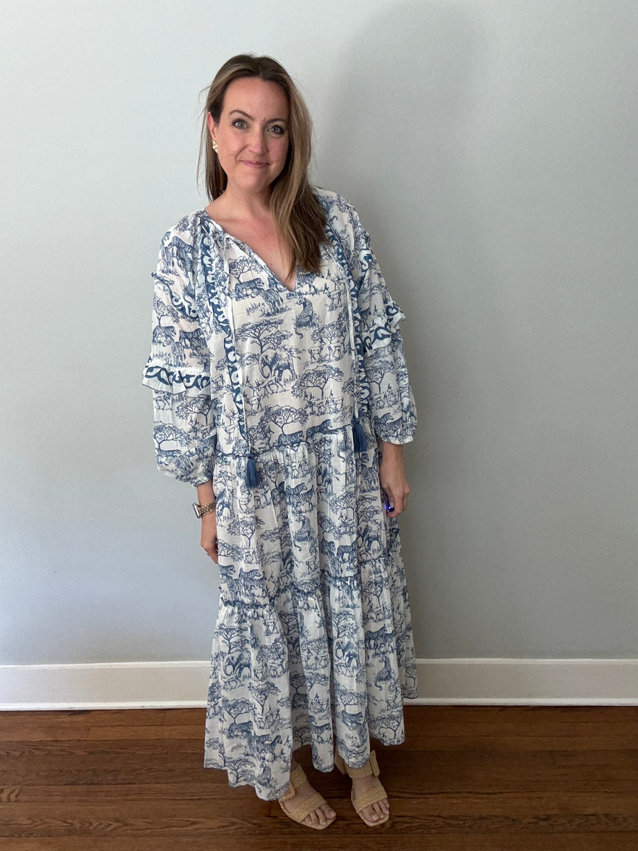maxi safari dress Miss June Safari Dress – BUCHANAN